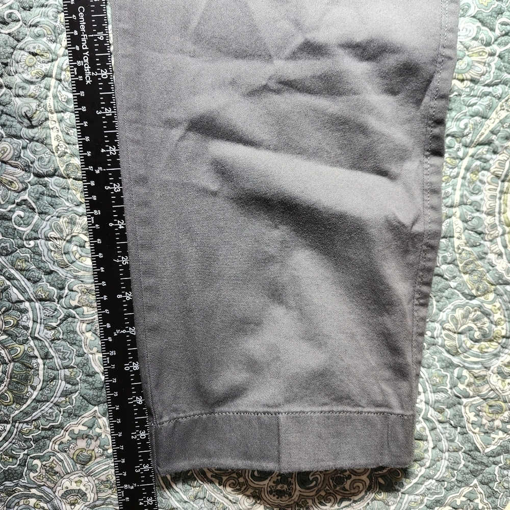 J Crew Factory Flex Gray Straight Chino Pants Khakis Men’s 38x32 - Picture 13 of 14